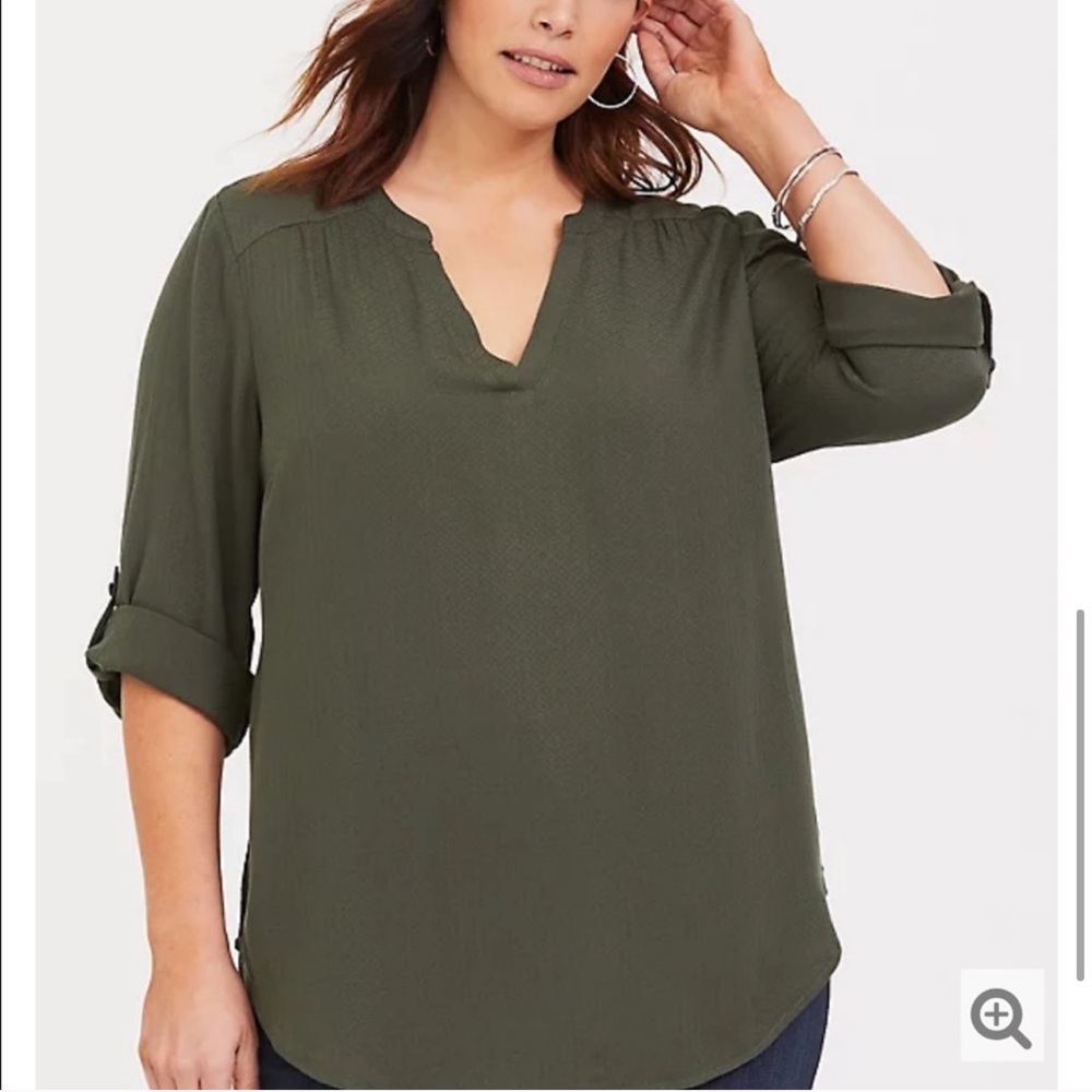 Torrid Harper blouse